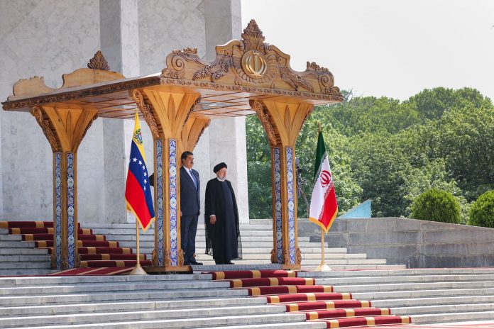 Iran and Venezuela Presidents Raisi & Maduro