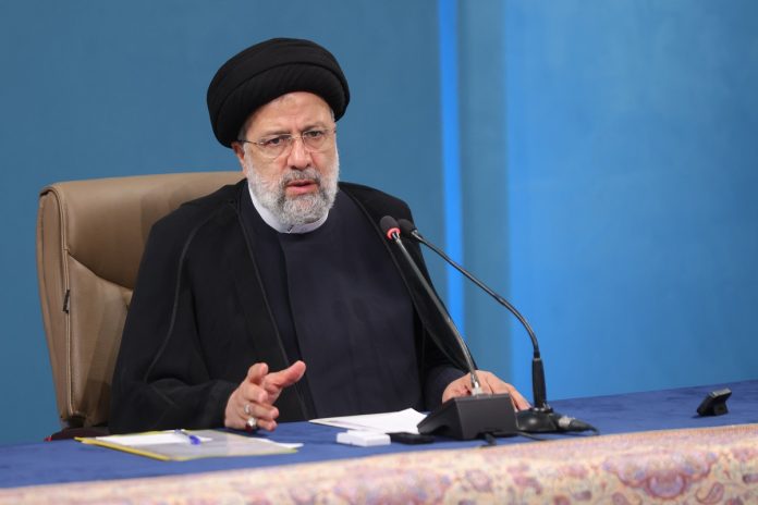 Iranian President Ebrahim Raisi