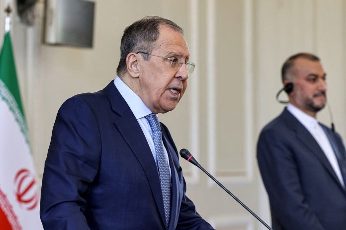 Iran & Russian FMs Lavrov Amirabdolahian