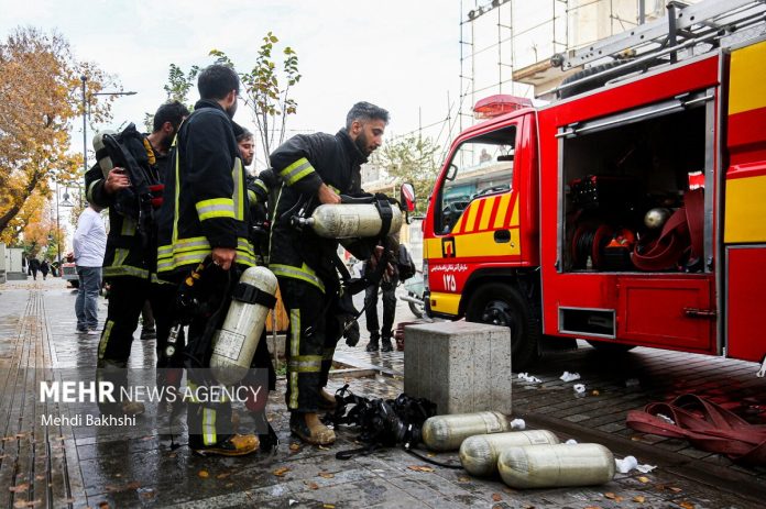 Iran Firefighters