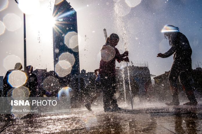Intense heat in Iran