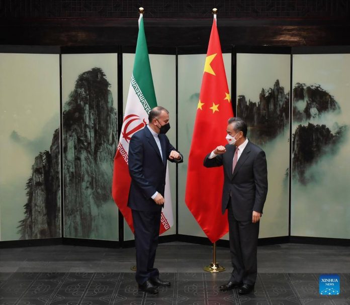 Iran and China FMs Amirabdollahian and Yi