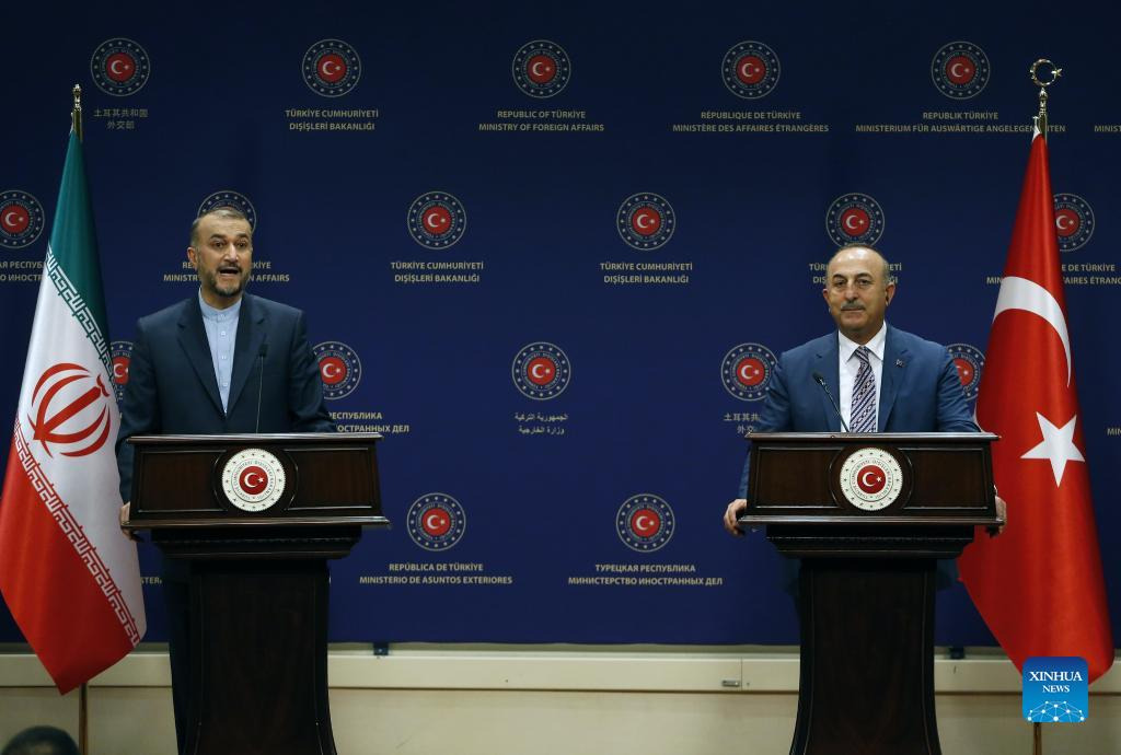 Iran and Turkey FMS Amirabdollahian and Cavusoglu