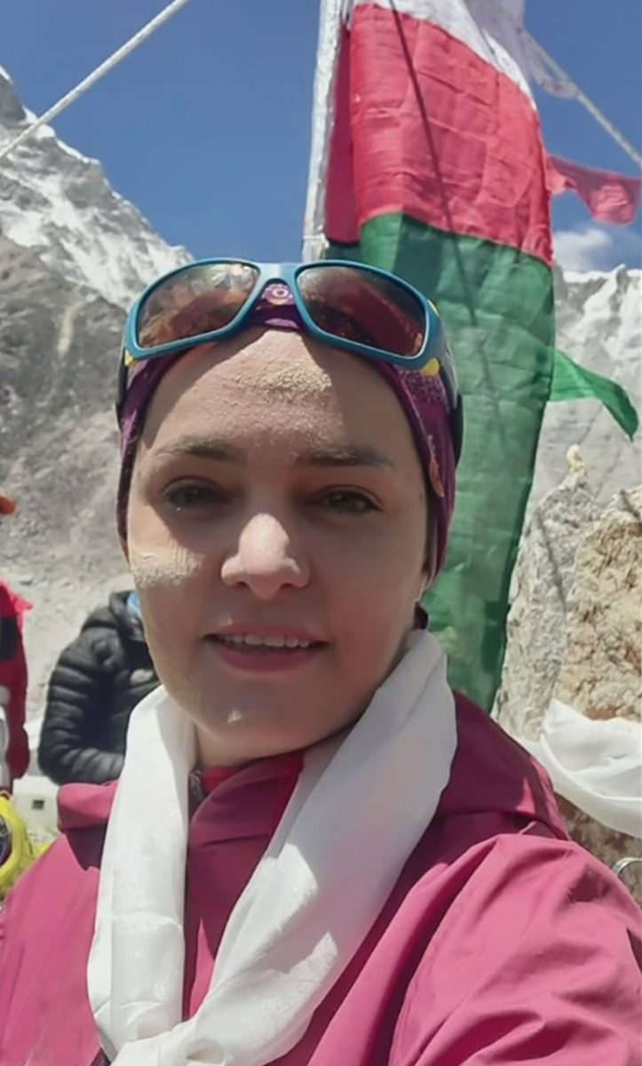 Elham Ramezani & Afsaneh Hesamifard Mount Everest