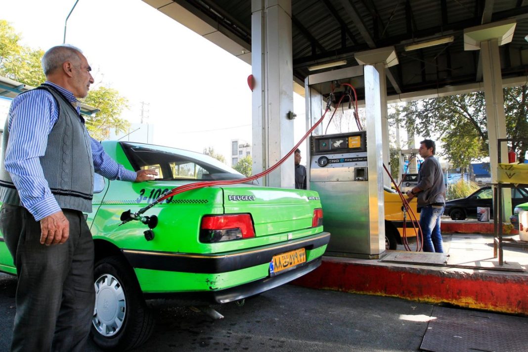 Iran fuel station