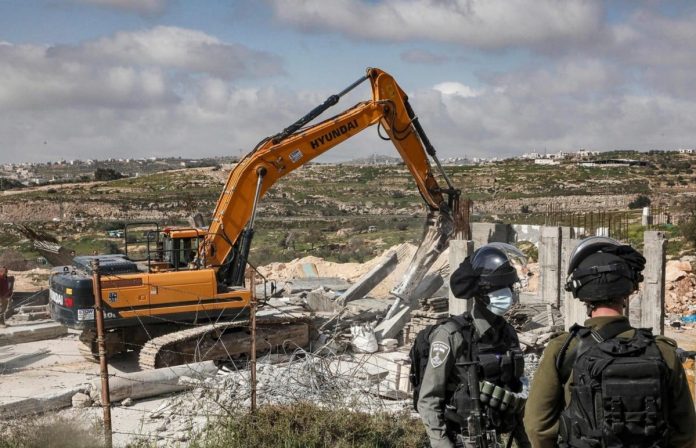 Israeli troops in West Bank