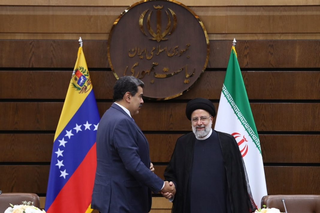 Iran and Venezuela Presidents Raisi & Maduro