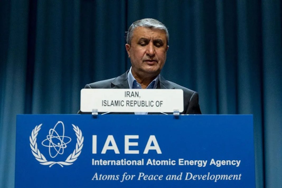 Head of the Atomic Energy Organization of Iran (AEOI) Mohammad Eslami