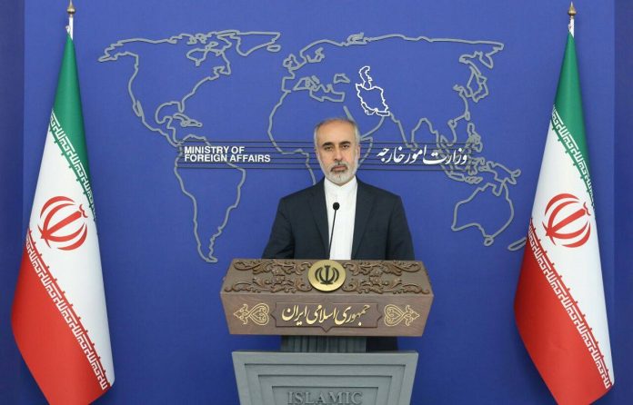 Iranian Foreign Ministry spokesman Nasser Kan’ani