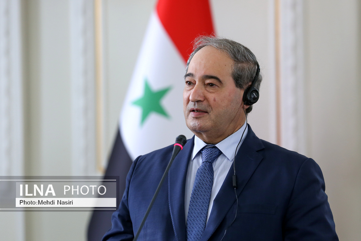 Syrian Foreign Minister Faisal Mikdad