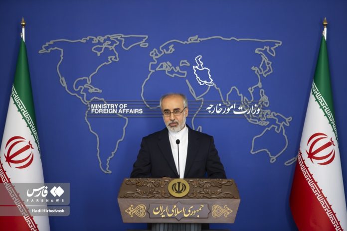 Iranian Foreign Minister Spokesman Nasser Kanaani