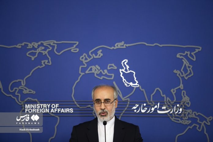 Iranian Foreign Minister Spokesman Nasser Kanaani