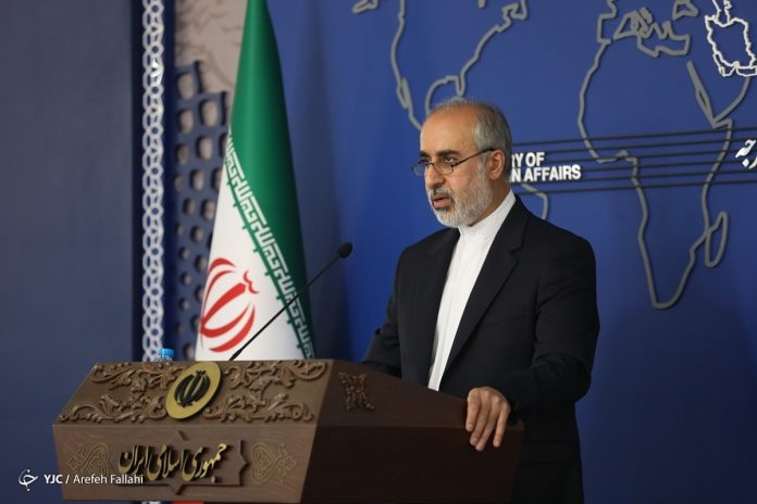 Iranian Foreign Minister Spokesman Nasser Kanaani