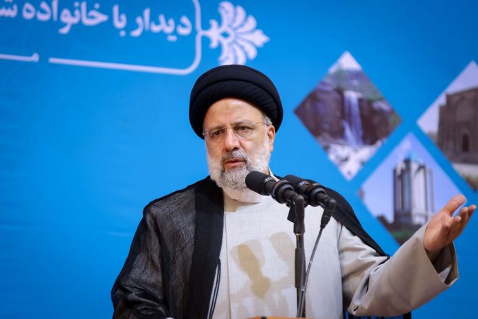 Iranian President Ebrahim Raisi
