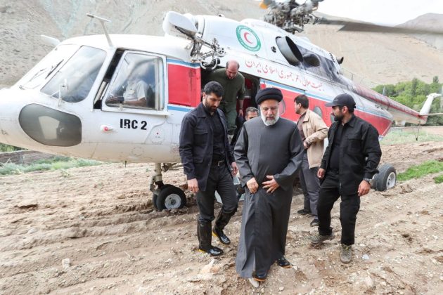 Iranian president visits flood-hit area near Tehran