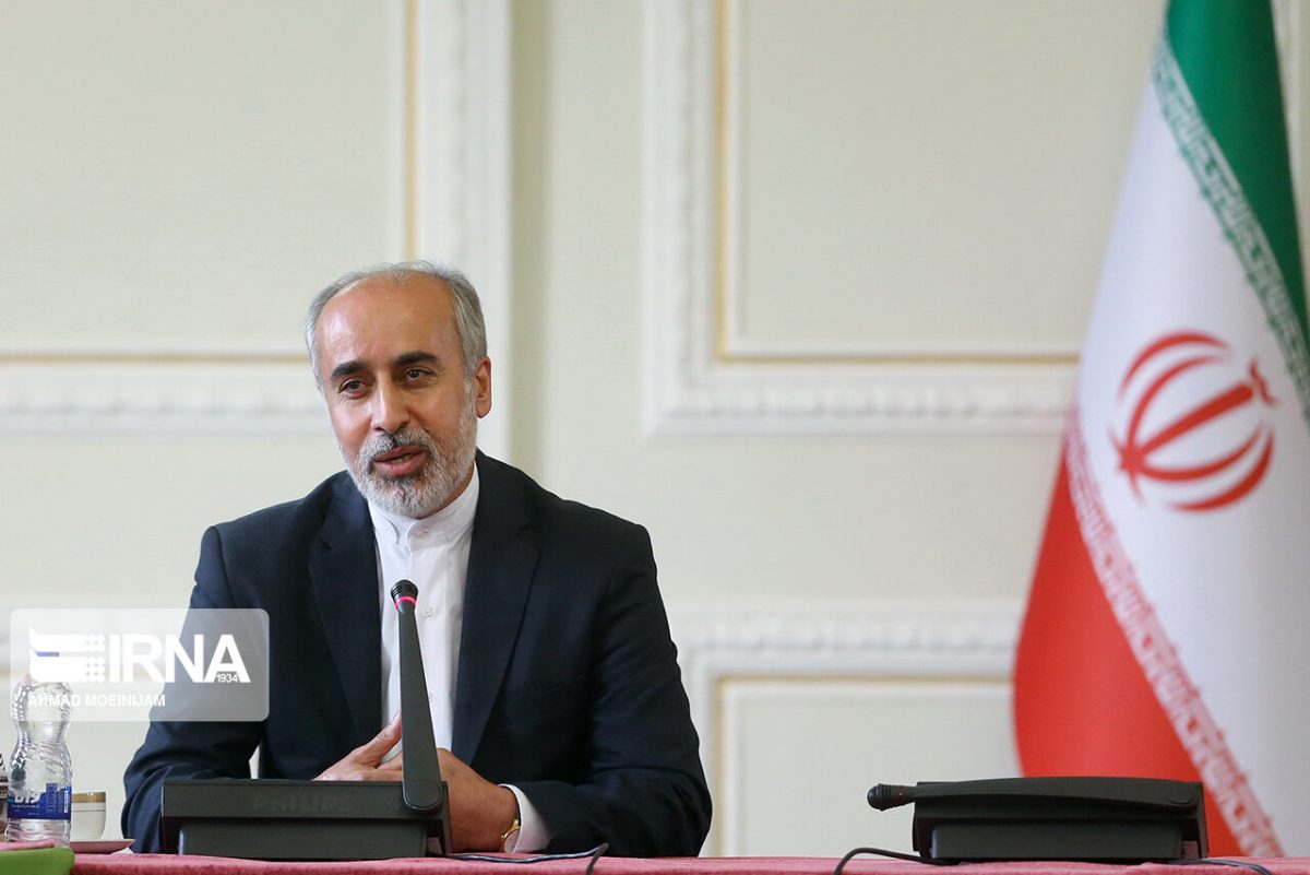 Iranian Foreign Ministry spokesman Nasser Kan’ani