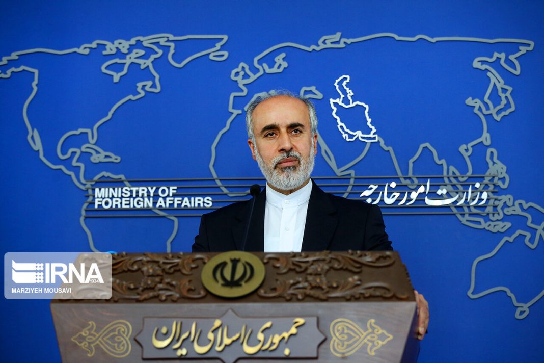 Iranian Foreign Minister Spokesman Nasser Kanaani