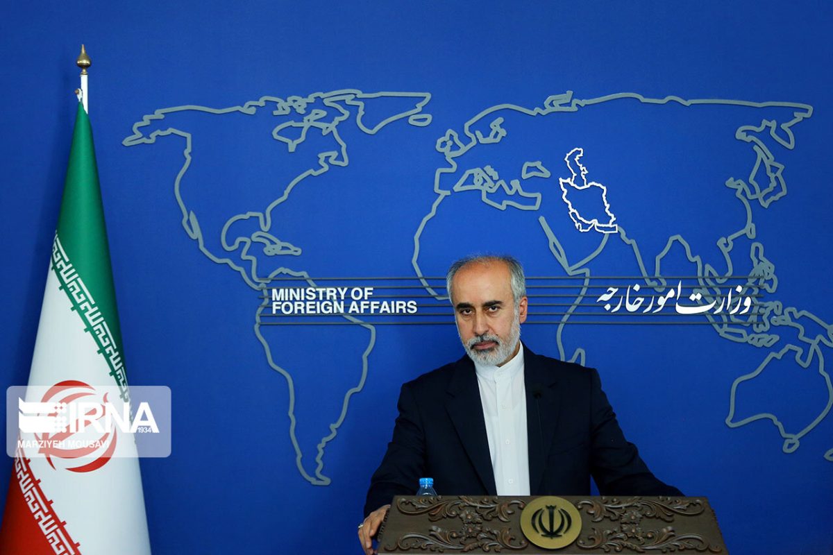 Iranian Foreign Minister Spokesman Nasser Kanaani