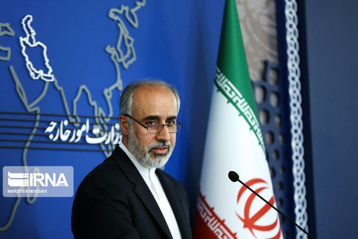Iranian Foreign Minister Spokesman Nasser Kanaani