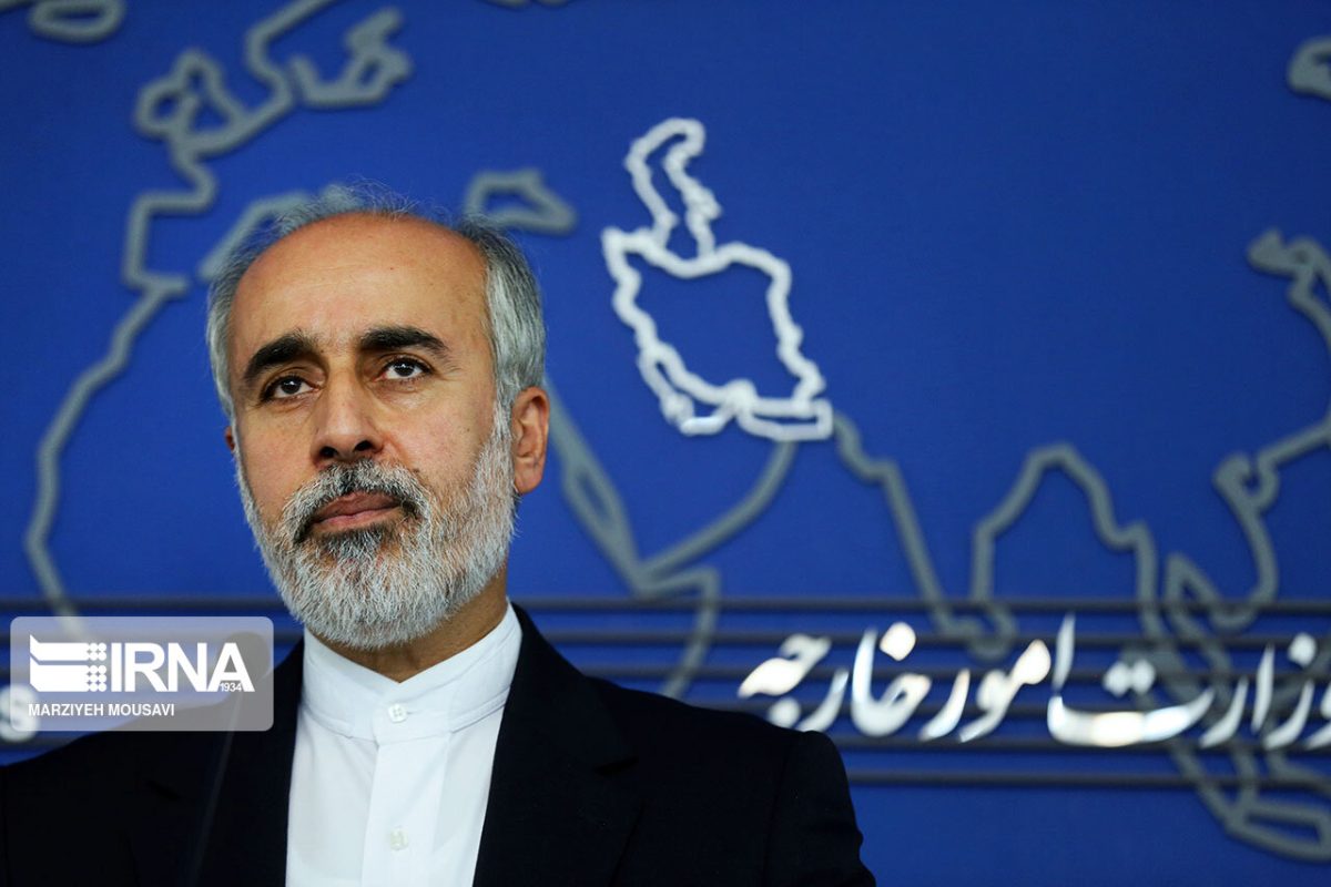 Iranian Foreign Minister Spokesman Nasser Kanaani