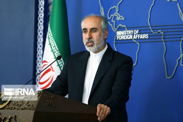 Iranian Foreign Minister Spokesman Nasser Kanaani