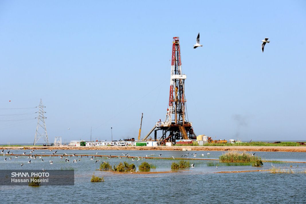 Azadegan Oil Field in Iran