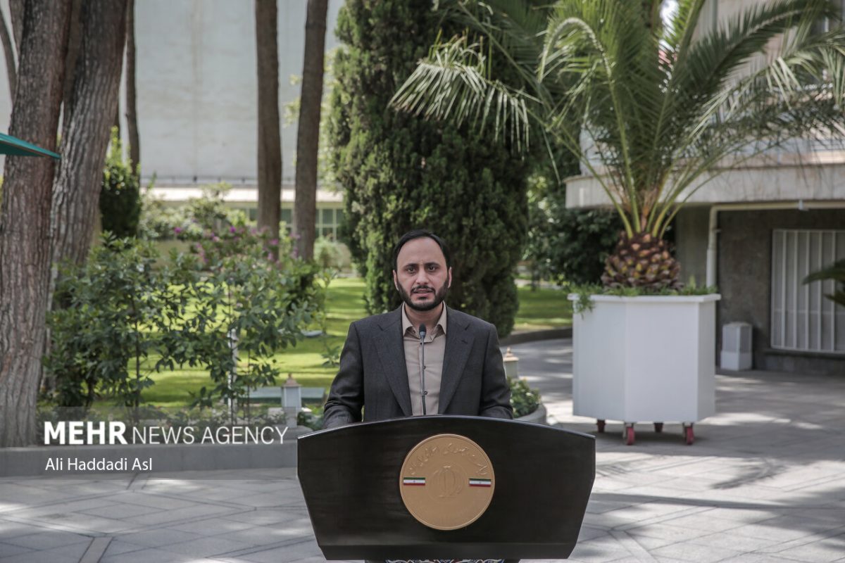 Iranian Government Spokesman Ali Bahadori Jahromi