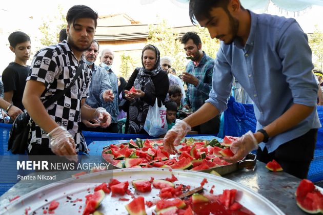 10-kilometer feast on occasion of Eid Ghadir in Tehran