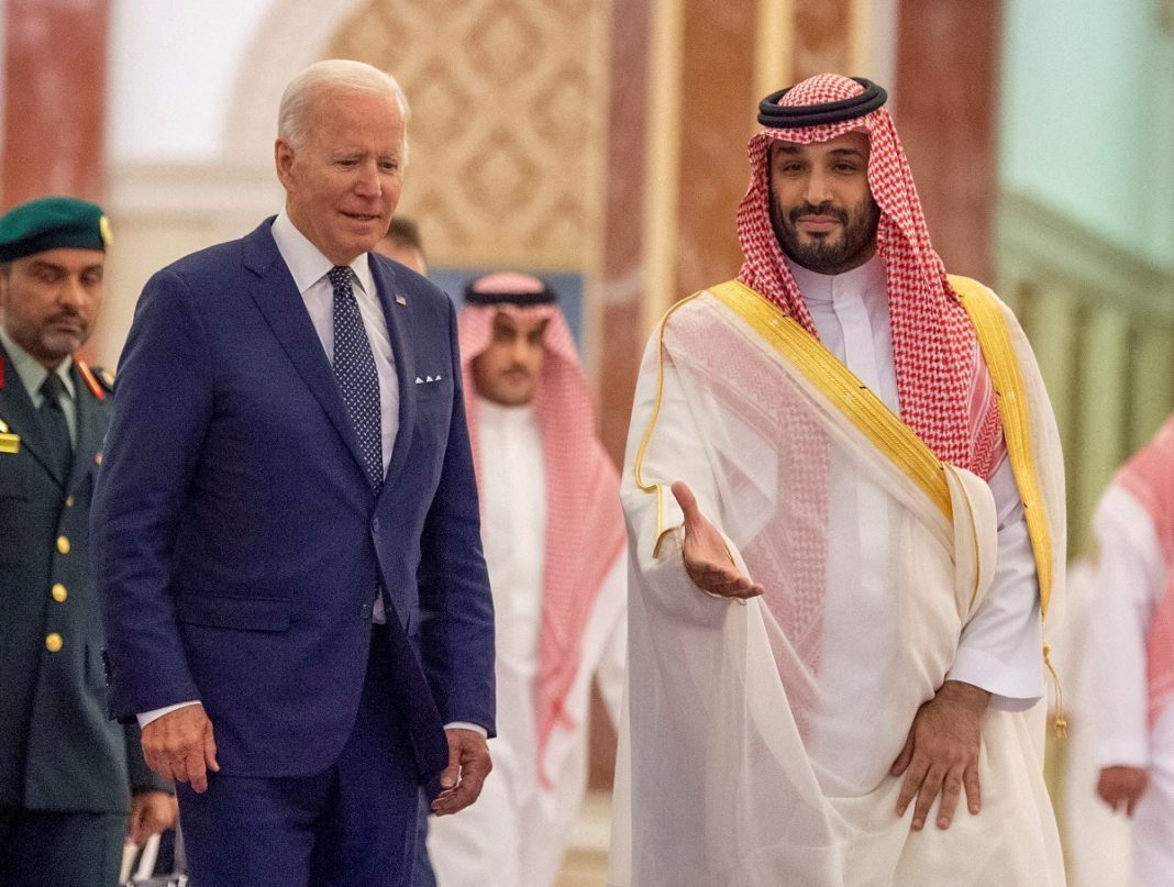 Biden and Bin Salman