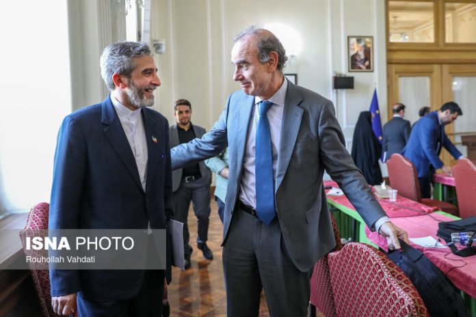 Iran's Bagheri and EU's Mora