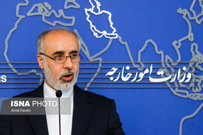 Iranian Foreign Minister Spokesman Nasser Kanaani