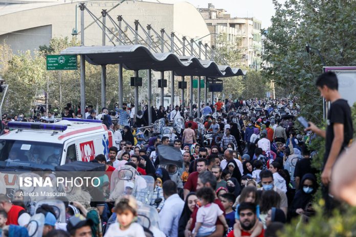 10-kilometer feast on occasion of Eid Ghadir in Tehran