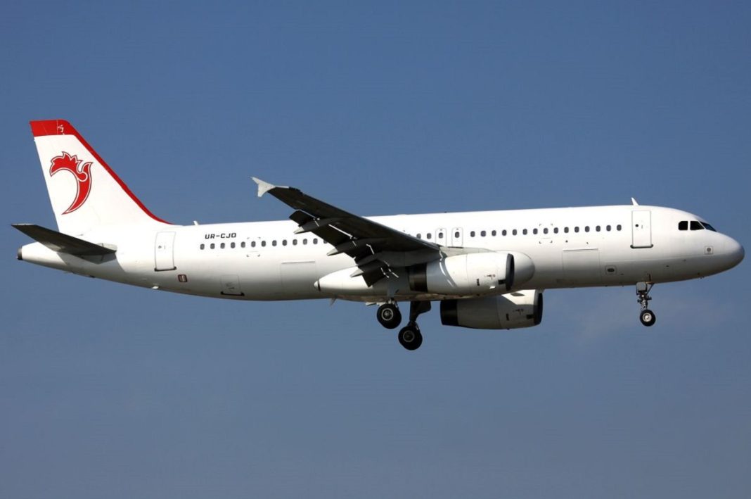 ATA airlines passenger plane