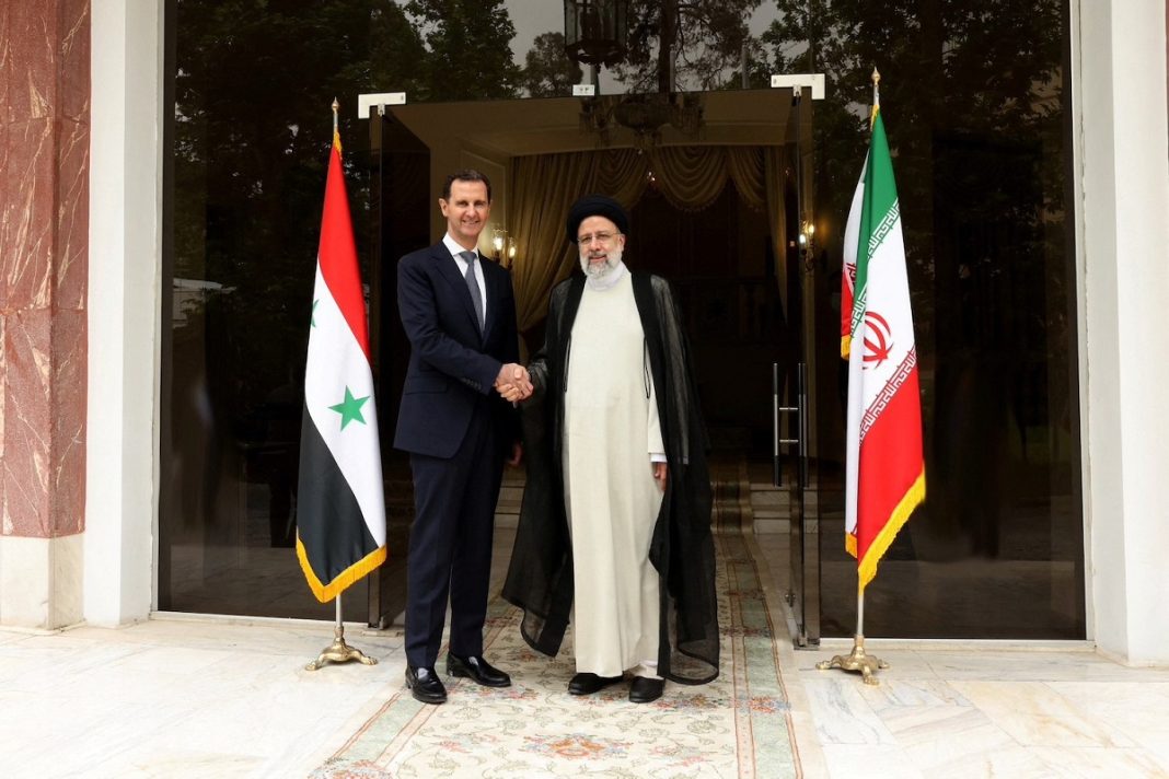 Iran Syria Presidents Raisi and Assad