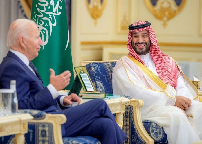 Biden and Bin Salman