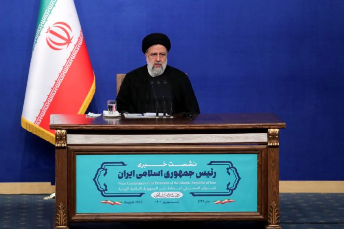 Iranian President Ebrahim Raisi