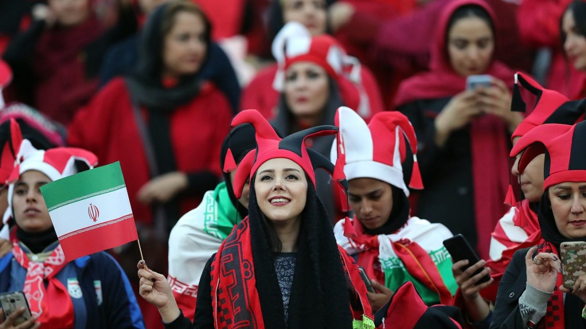 Iranian female spectators