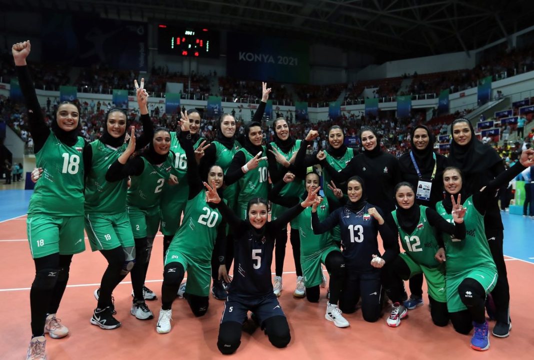 Iran’s women’s volleyball team