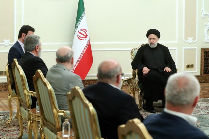 Iranian President Ebrahim Raisi