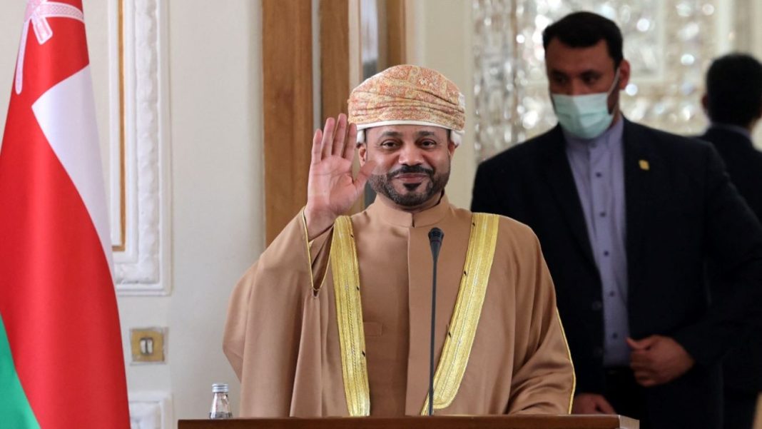 Oman's Foreign Minister Sayyid Badr al Busaidi