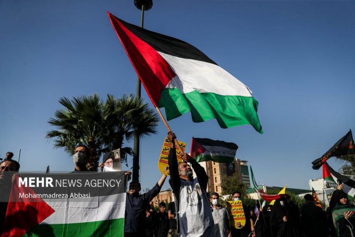 Iranians stage demo to slam Israel’s atrocities in Gaza