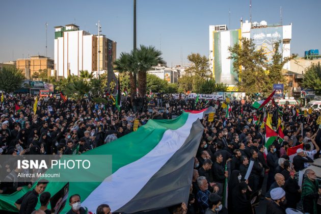 Iranians stage demo to slam Israel’s atrocities in Gaza