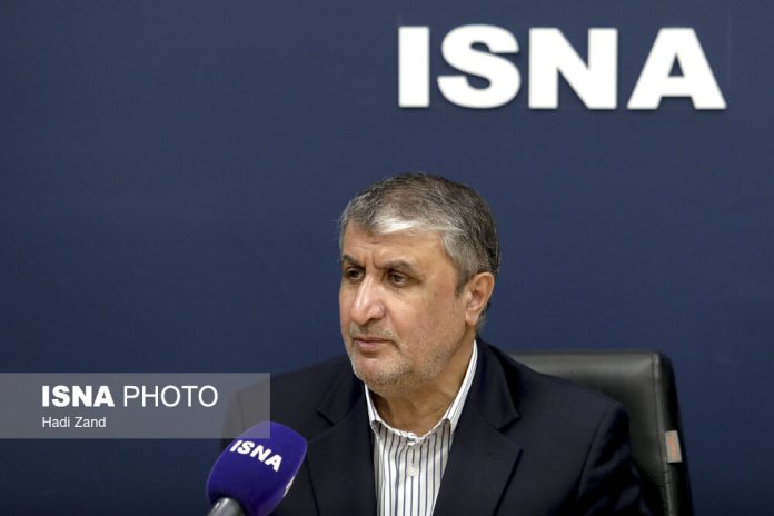 Head of the Atomic Energy Organization of Iran (AEOI) Mohammad Eslami