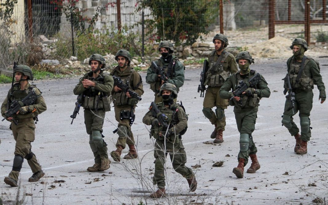 Israeli Troops in WB