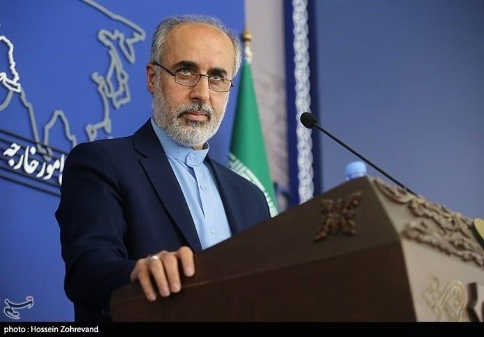 Iranian Foreign Ministry Spokesman Nasser Kanaani