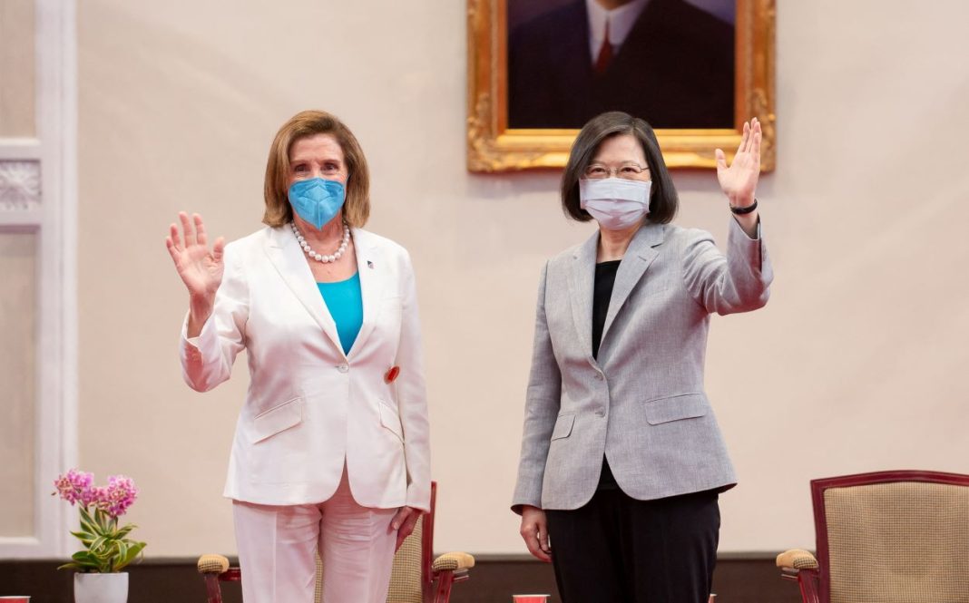 Nancy Pelosi and Taiwan's President Tsai Ing-wen