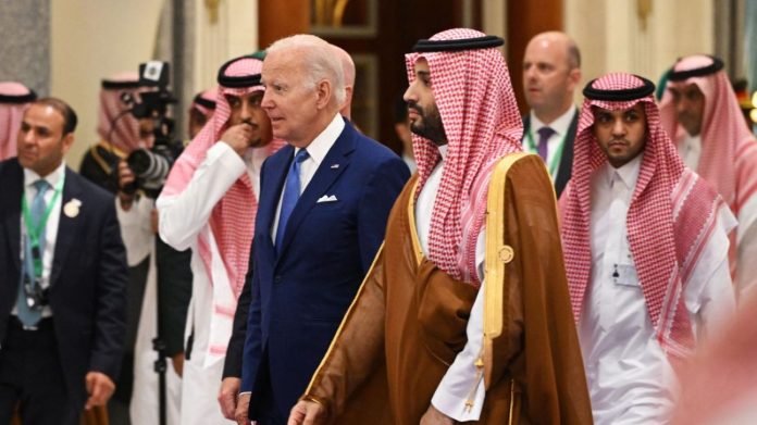 Biden and bin Salman