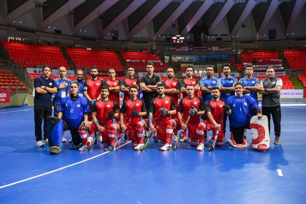 Iran’s indoor hockey team