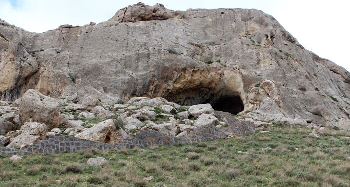 The Qal-e Kord cave in the town of Avaj, in the northwestern province of Qazvin