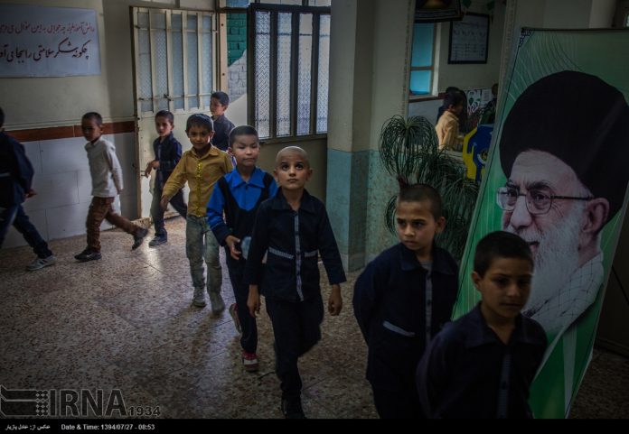 Afghan migrants in Iran